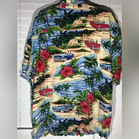 Vintage Big Dogs Hawiian men's shirt Size 3x - Picture 5 of 5